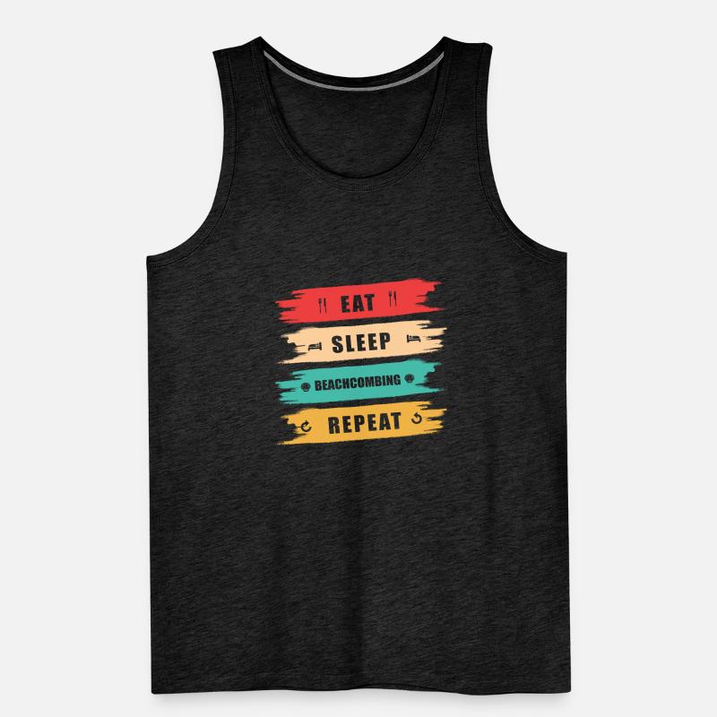 Beachcombing Men's Premium Organic Tank Top