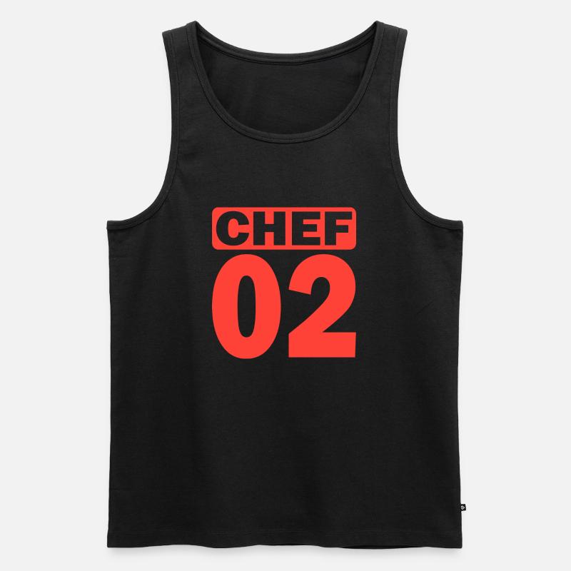 Freund Ehemann Partner Geschenk - Männer Premium Bio Tank Top - Schwarz