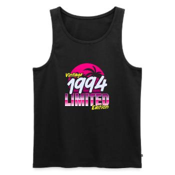 Birthday 1994 30th Birthday Men and Women - Men's Premium Organic Tank Top - black - Front - Michal (187cm)