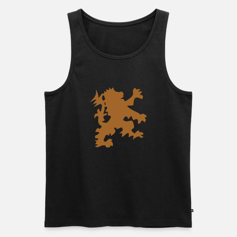 loewe - Männer Premium Bio Tank Top - Schwarz