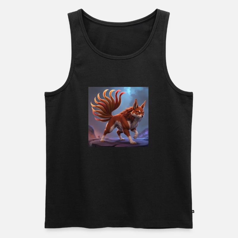 Training - Männer Premium Bio Tank Top - Schwarz