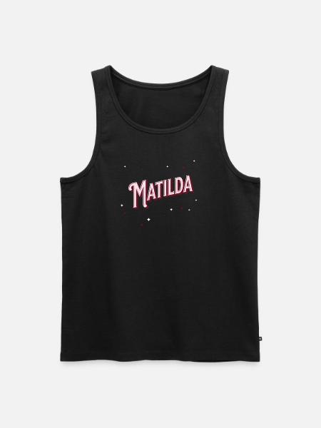 Matilda Name Personalized - Men's Premium Organic Tank Top - black