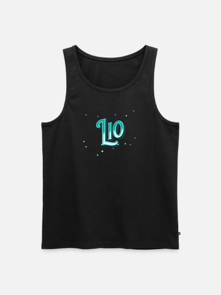 Lio name personalized - Men's Premium Organic Tank Top - black