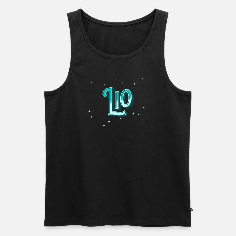 Lio name personalized - Men's Premium Organic Tank Top - black