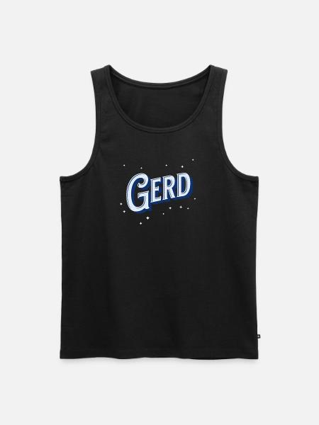Gerd Namen personalized - Men's Premium Organic Tank Top - black