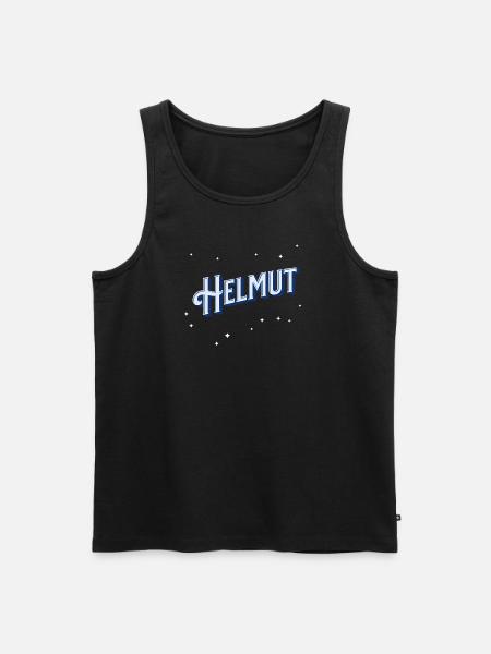 Helmut Name personalized - Men's Premium Organic Tank Top - black