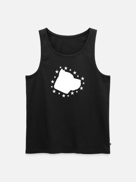 Cane Corso - Männer Premium Bio Tank Top - Schwarz