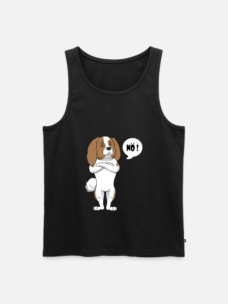 Cavalier King Charles Nö - Cavalier King Charles - Débardeur bio Premium Homme - noir