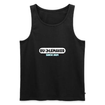 Bubblemaker Scuba Diving Tauchen - Männer Premium Bio Tank Top - Schwarz - Vorne - AI Model Male 178 light (178cm)