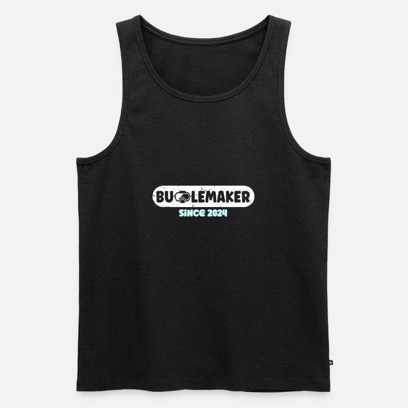Bubblemaker Plongée sous-marine Tauchen - Débardeur bio Premium Homme - noir