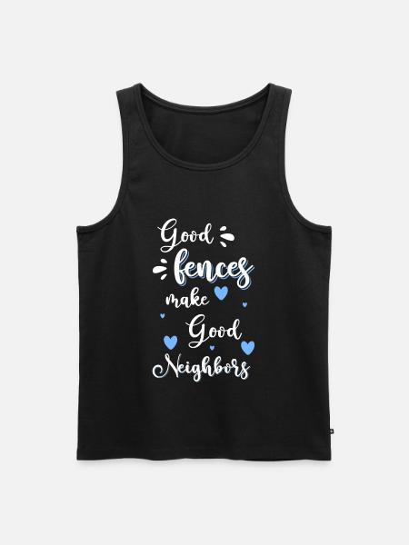 Neighbor's house - Men's Premium Organic Tank Top - black