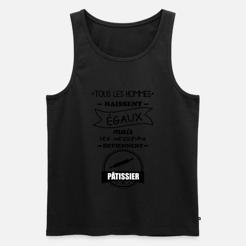 Gebäckmann, Gebäckgeschenk, Gebäck - Männer Premium Bio Tank Top - undefined