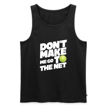 Padel Padel Player Padeltennis Paddle Padel Trainer - Men's Premium Organic Tank Top - black - Front - Michal (187cm)