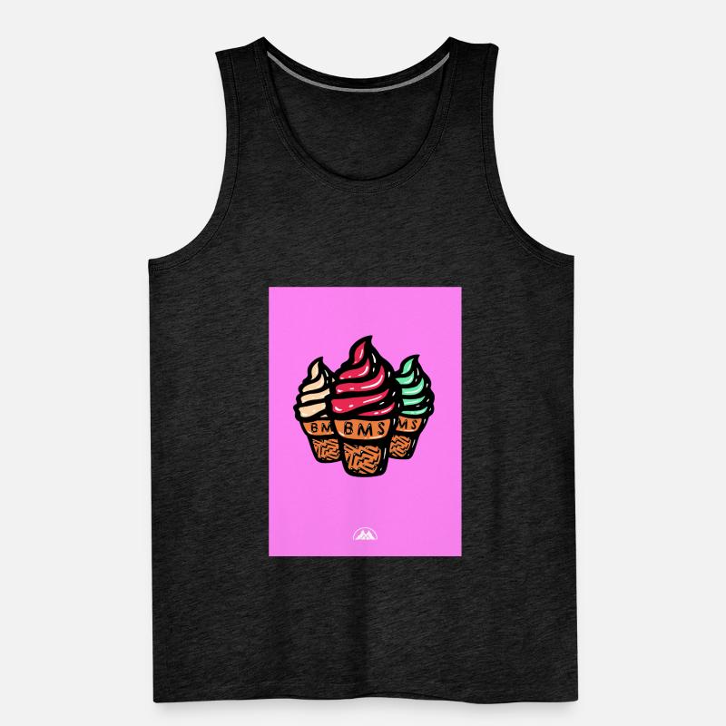 Softeis Männer Premium Bio Tank Top