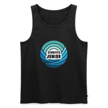 Schuster Junior Nachfolger Sohn Junge Schusterei - Männer Premium Bio Tank Top - Schwarz - Vorne - AI Model Male 178 light (178cm)