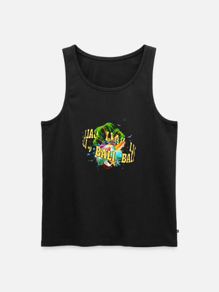 Bali - Indonesia - Men's Premium Organic Tank Top - black