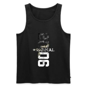 ORIGINAL 20E ANNIVERSAIRE COOL 2006 - Débardeur bio Premium Homme - noir - Devant - Michal (187cm)