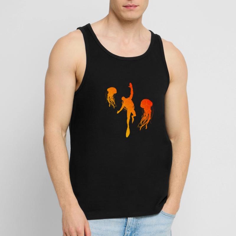 Plongeurs Plongée plongée Plongée plongée plongée libre Débardeur bio Premium Homme