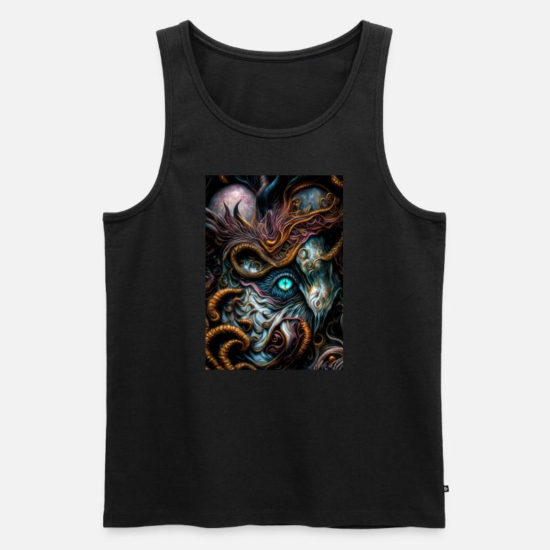 Augenblick III - Männer Premium Bio Tank Top - Schwarz