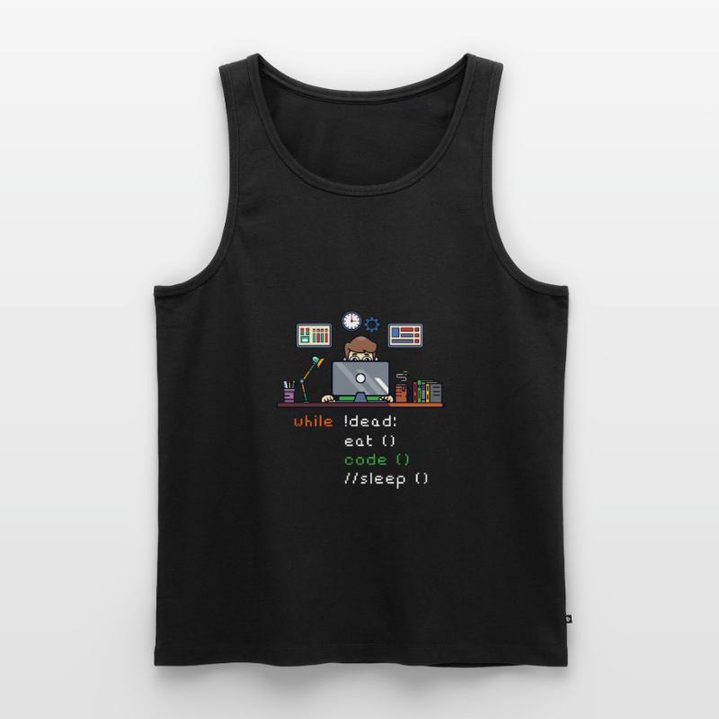 Computer Science Python P... Programmeur & Nerd Débardeur bio Premium Homme