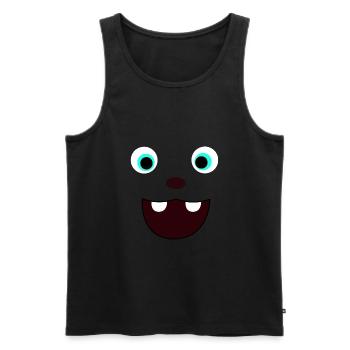 Monster| Children, babies, teenagers... - Men's Premium Organic Tank Top - black - Front - AI Model Male 178 light (178cm)