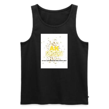 AK 2023 - Männer Premium Bio Tank Top - Schwarz - Vorne - Michal (187cm)
