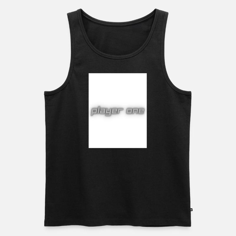 Player one - Männer Premium Bio Tank Top - Schwarz