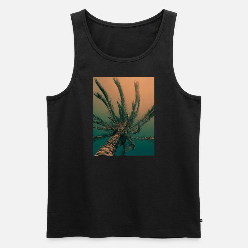 7C4F1A3F 3290 4BCF A70F D0D14162DCBF - Männer Premium Bio Tank Top - Schwarz