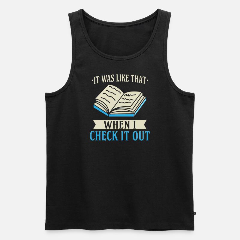 It Was Like That - Männer Premium Bio Tank Top - Schwarz