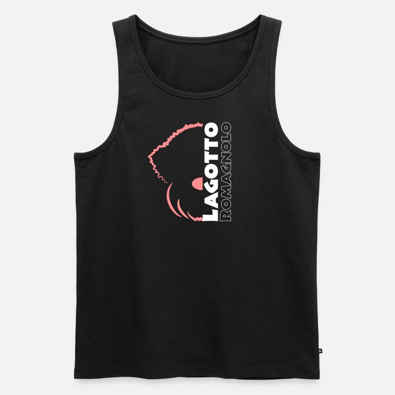 Laglogo1 1 - Männer Premium Bio Tank Top - Schwarz