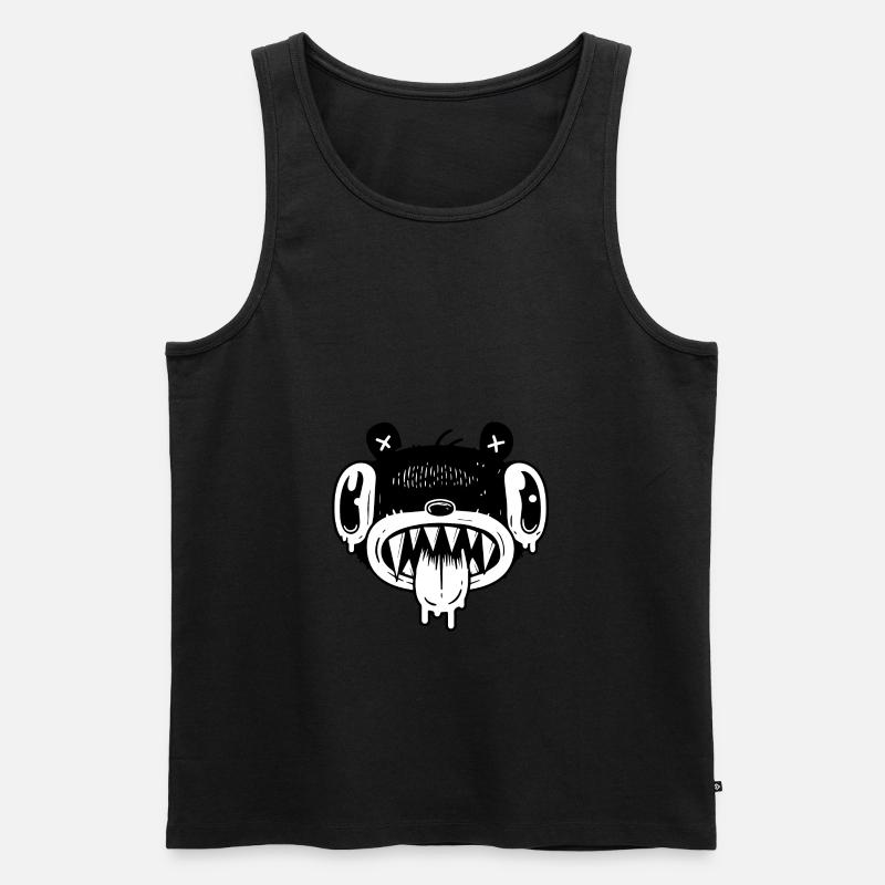 Monster - Männer Premium Bio Tank Top - undefined