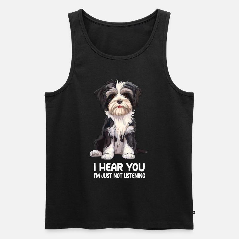 Havanese - Männer Premium Bio Tank Top - Schwarz
