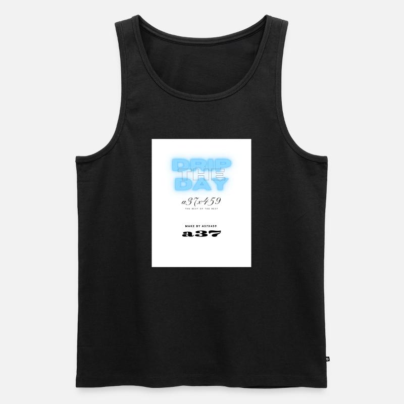 I will 2 - Männer Premium Bio Tank Top - Schwarz