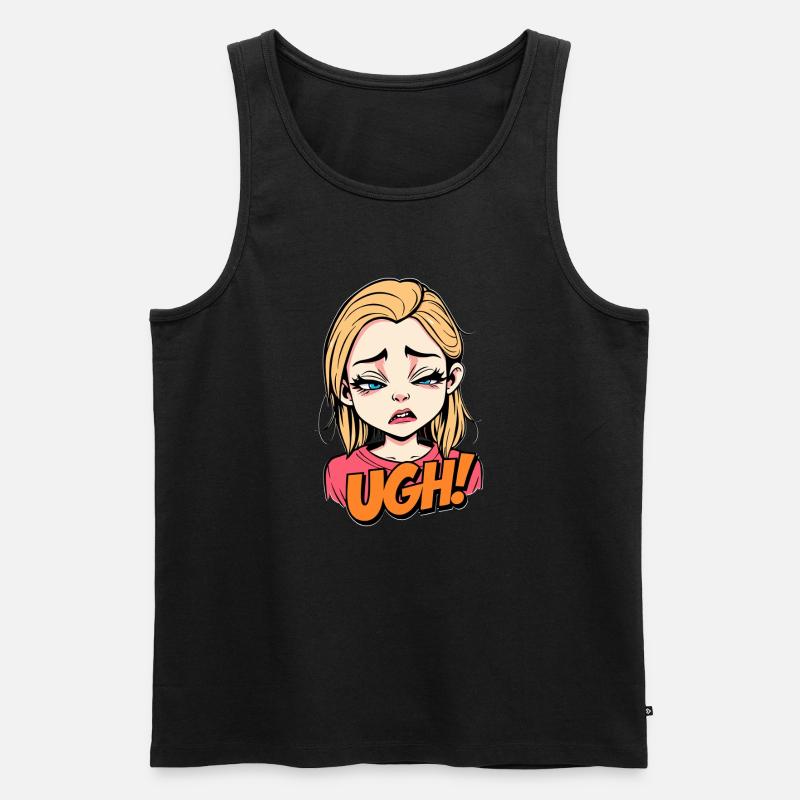 Pfui - Männer Premium Bio Tank Top - Schwarz