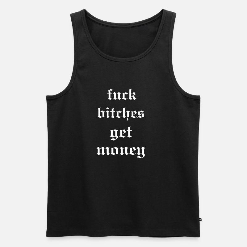 FBGM - Männer Premium Bio Tank Top - Schwarz