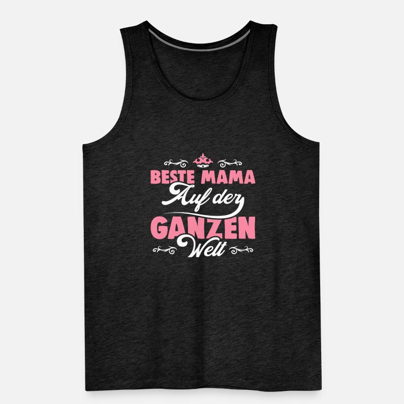 Beste Mama Mutter Muttertag Geschenk Idee Männer Premium Bio Tank Top