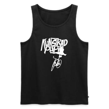 Artistic cycling, artistic cycling, indoor cycling - Men's Premium Organic Tank Top - black - Front - Michal (187cm)