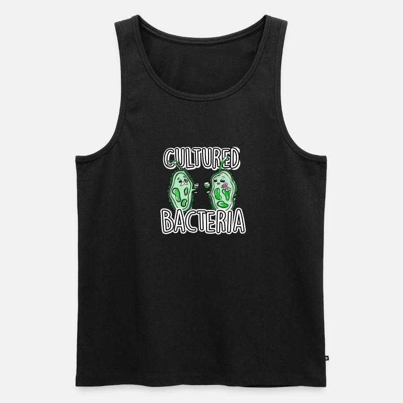 Wissenschaft - Männer Premium Bio Tank Top - Schwarz