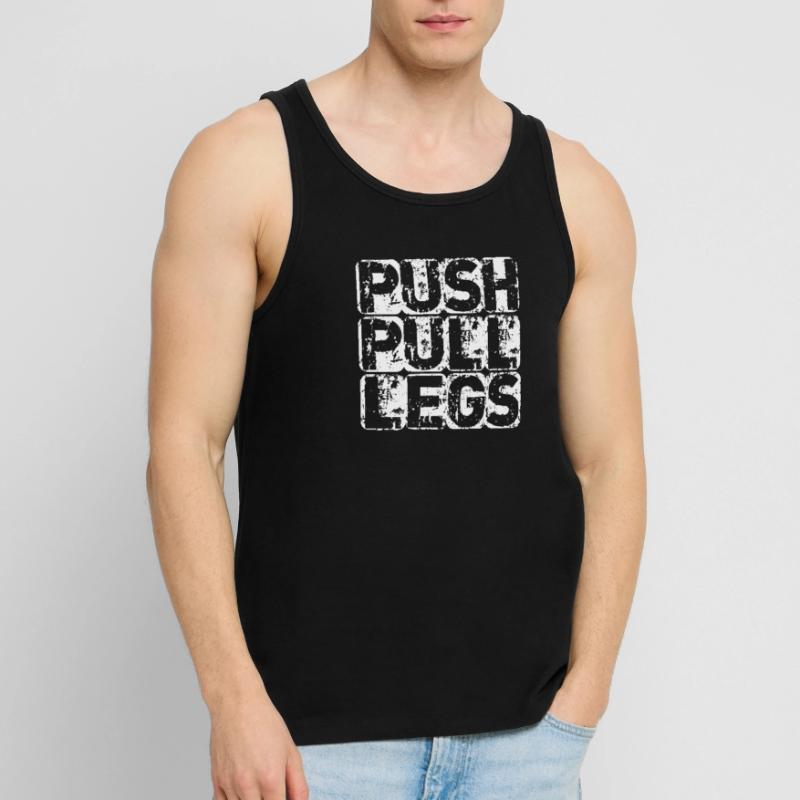 PUSH PULL LEGS Débardeur bio Premium Homme