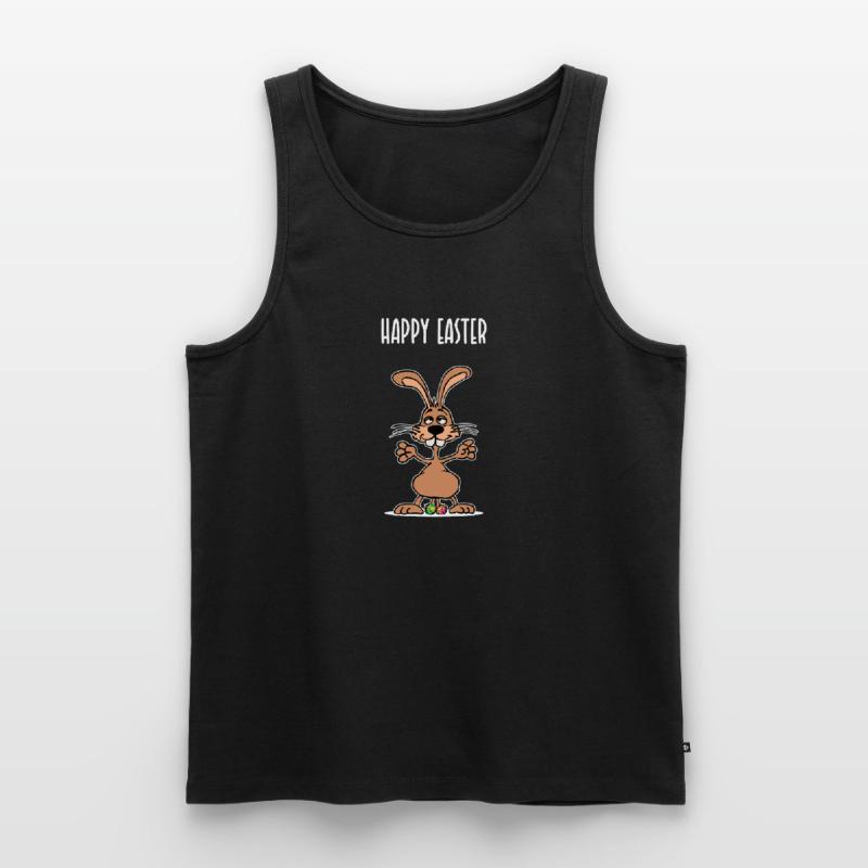 Funny Easter Bunny Funny Saying Easter Bunny Easter Men's Premium Organic Tank Top