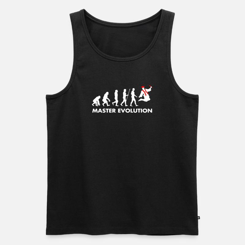 Diplôme de master développement évolution - Débardeur bio Premium Homme - noir