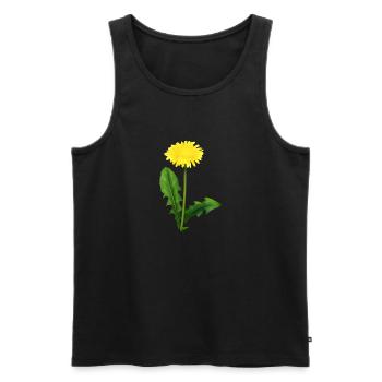 Dandelion | dandelion - Men's Premium Organic Tank Top - black - Front - AI Model Male 178 light (178cm)