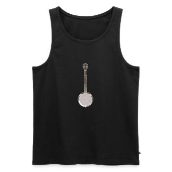 Banjo - Banjo simple - Débardeur bio Premium Homme - noir - Devant - Michal (187cm)