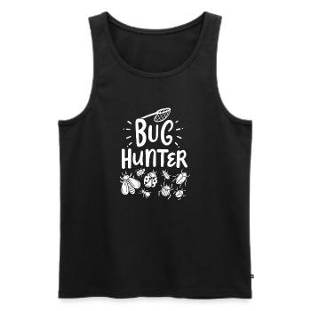 Insekten Entomologe - Männer Premium Bio Tank Top - Schwarz - Vorne - AI Model Male 178 light (178cm)