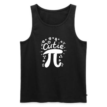 Pi Pi Day Mathe - Männer Premium Bio Tank Top - Schwarz - Vorne - Michal (187cm)