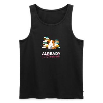 Already Booked Ein Super Süßes Meerschweinchen - Männer Premium Bio Tank Top - Schwarz - Vorne - Michal (187cm)