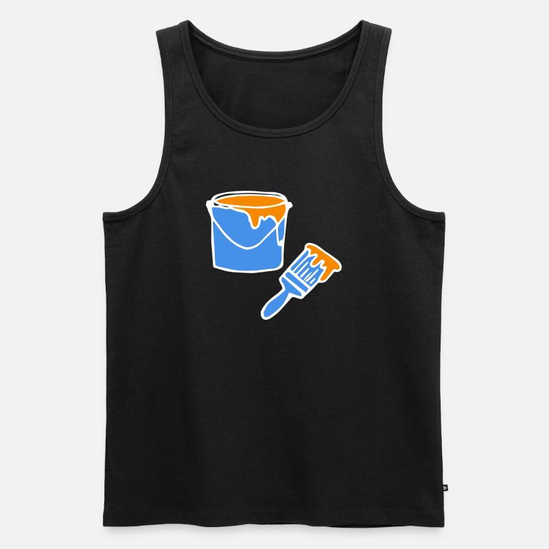 Painter Painter Painter - Men's Premium Organic Tank Top - black
