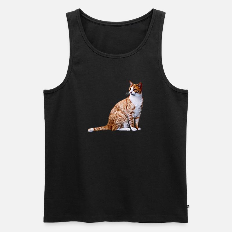 Chat chat chat Cat Cat - Débardeur bio Premium Homme - noir