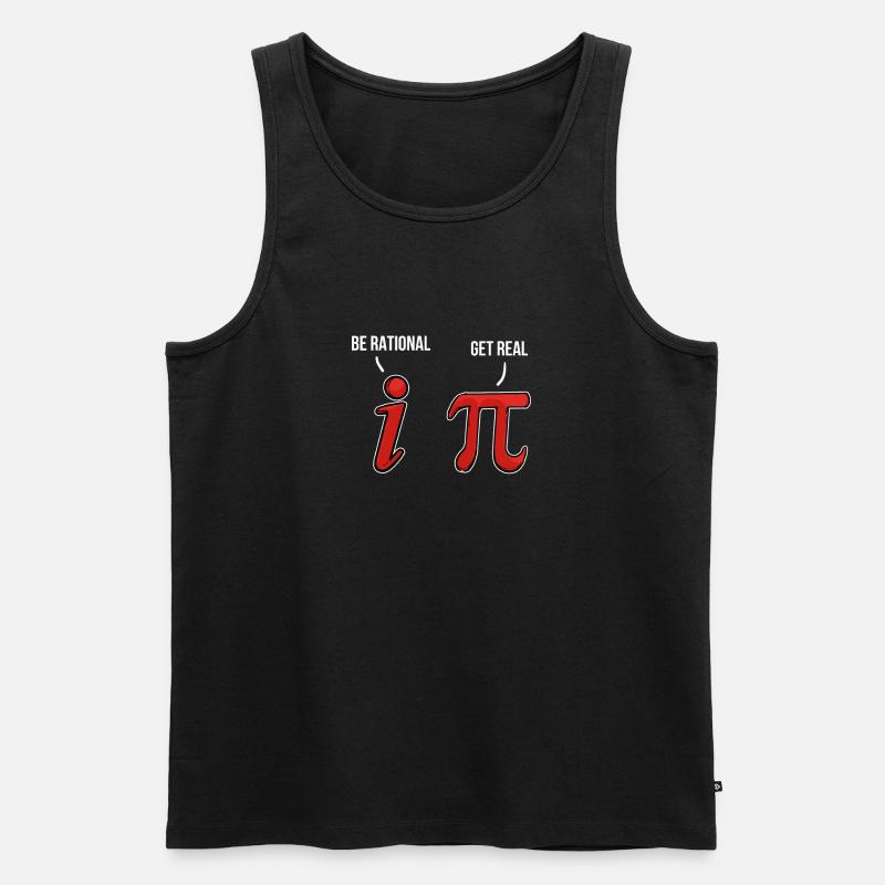 Pi Day Math Pi 3.14 - Débardeur bio Premium Homme - noir