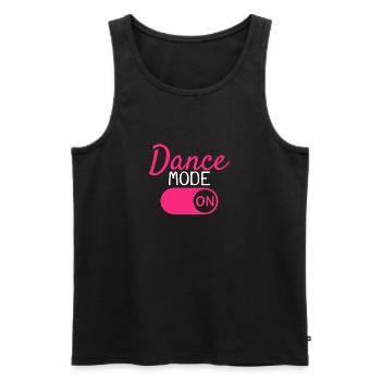 Rhythmus Tanzen Tanz - Männer Premium Bio Tank Top - Schwarz - Vorne - Michal (187cm)